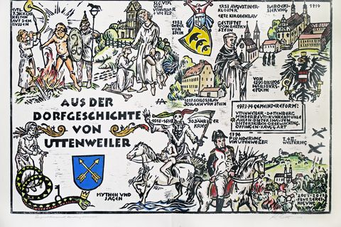 Holzschnitt Herbert Arbter