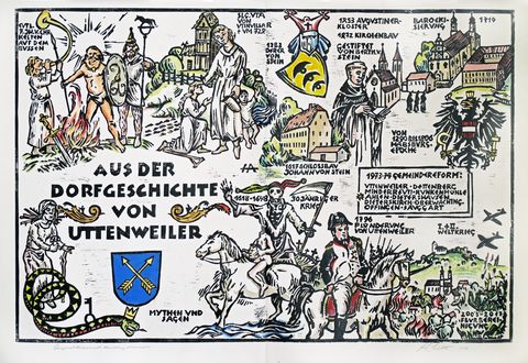 Holzschnitt Herbert Arbter
