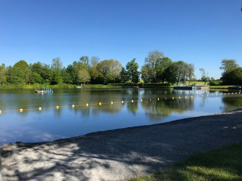 Schwimmerbereich im Naturfreibad Uttenweiler